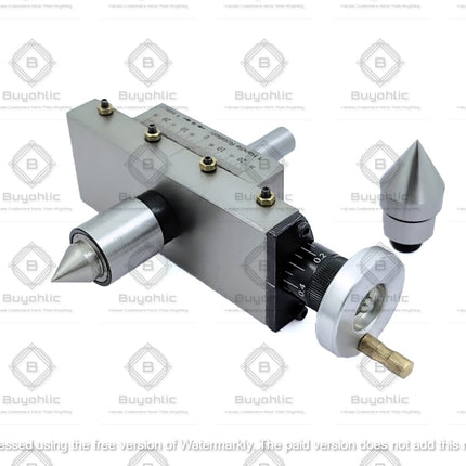 Lathe's Live Tailstock Taper Metal Turning Attachment II Interchangeable Live & Dead Center Options