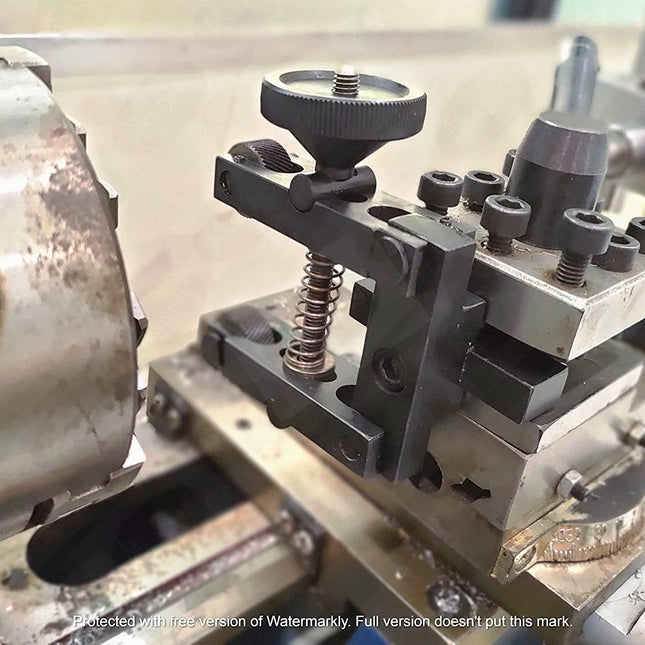 Knurling Tool 2" Inch II 50 mm Capacity for Lathe Machine - 3 Pairs x 3 Different Diamond Pitch Hardened knurls