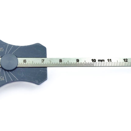 Engineer's Depth Gauge cum Ruler Metric & Imperial 6"/ 150 mm