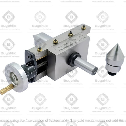 Lathe's Live Tailstock Taper Metal Turning Attachment II Interchangeable Live & Dead Center Options