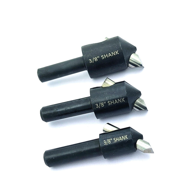 Round Small Fly cutting tool set of 3 Pcs (3/8" Shank) with HSS Cutting Tool Bit (Head Diameter : 9/16" , 3/4" & 7/8" Inches)