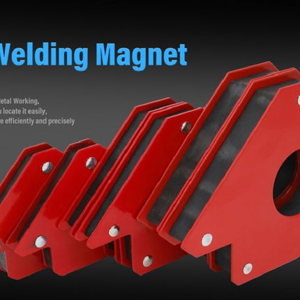 Buyohlic6pc Multi Angle Magnetic Welding Holder Clamps Set 2x3 Inch Arrow, 2x Triangle, 2x Mini,Welding tools