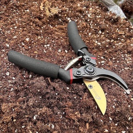 Buyohlic International 8'' Inches Shears for Gardening, Garden Hand Shears Scissors , Professional Bypass Pruner Garden Clippers