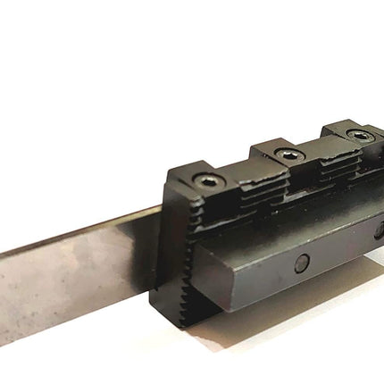 Adjustable T-Parting Cut off Holder with Blade for Lathe Machine Tools