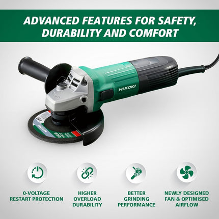 TM TOOLS ANGLE GRINDER 100MM 4" HI KOKI (G10SS2S8Z)