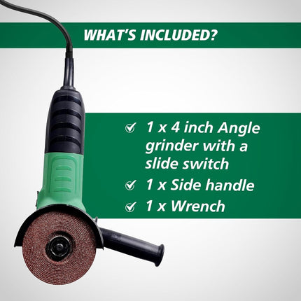 TM TOOLS ANGLE GRINDER 100MM 4" HI KOKI (G10SS2S8Z)