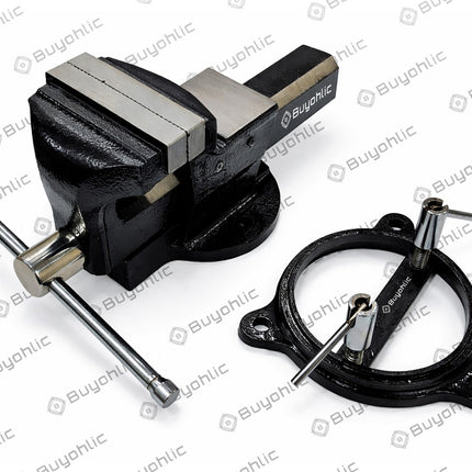 SG Iron Builder's Architect Vice~ Fixed & Removable Swivel Base