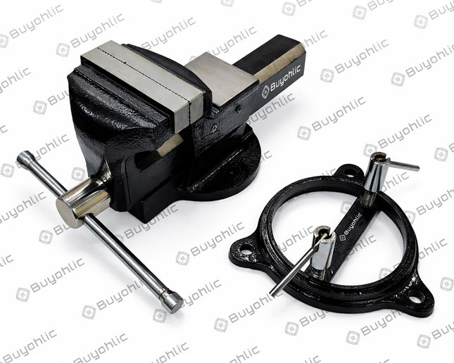 SG Iron Builder's Architect Vice~ Fixed & Removable Swivel Base