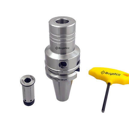 Hydrogrip Chuck Adaptor Holder BT40 Shank II Cutter Diameter 20 x 100 mm Long II Balanced upto 25000 RPM