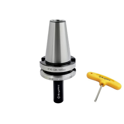 BT40 Shank CBK-1 x 85 Adaptor For Holding Micro Adjustment Rough & Fine Boring Heads on CNC Machine