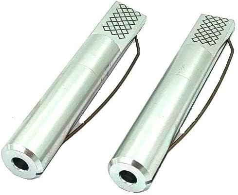 Aluminum Bench Dog 3/4-Inch x 4-3/8-Inch |I Spring Loaded Hold Down for Workbenches