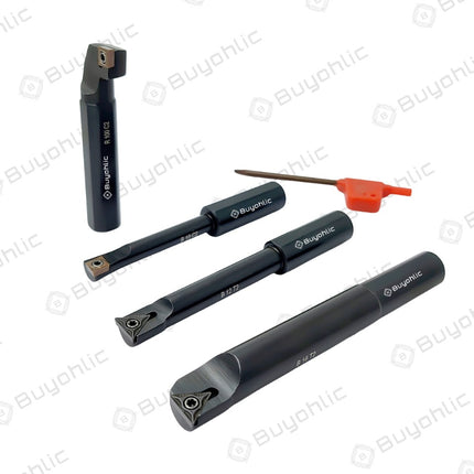 Indexable Tool Set of 4 Boring Bars for 2" Inch I 50 mm Boring Head