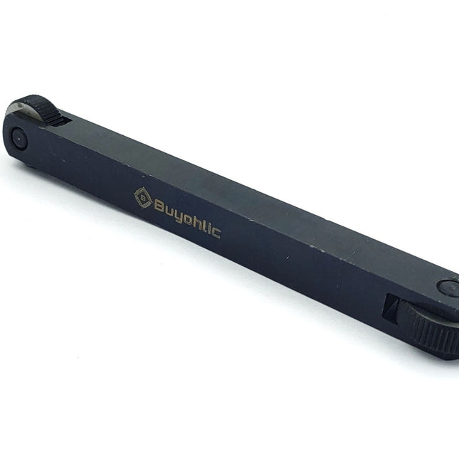 Double End Straight Linear Knurling Tool Holder- 1/2" x1/2" x 5"