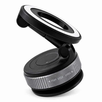 360° Vacuum Magnetic Phone Holder – Hands-Free Suction Cup Car Mount for Windshield, Dashboard & Mirror