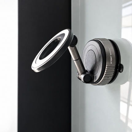 360° Vacuum Magnetic Phone Holder – Hands-Free Suction Cup Car Mount for Windshield, Dashboard & Mirror