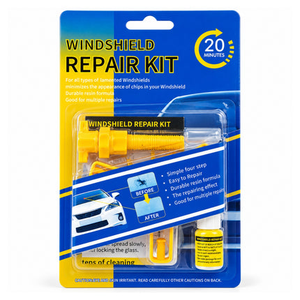 DIY Windshield Repair Kit for Chips & Cracks