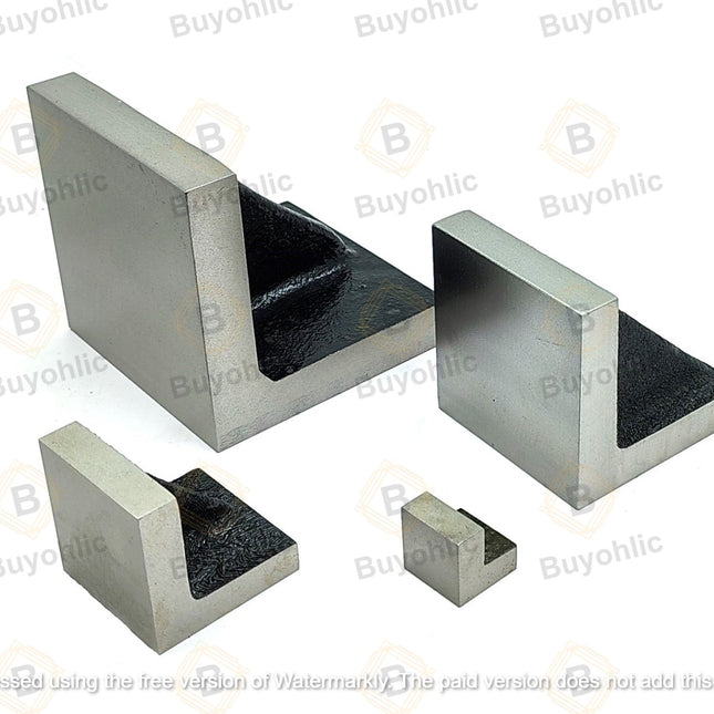 Stress Relieved Caste Iron Solid Webbed Angle Plate
