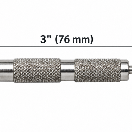 Jiffy Centering Punch 1/8" BSP, Automatic Center Punch for Accurate Hole Centering, Self-Centering Punch Tool for Hinges