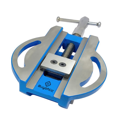 Close Grain Caste Iron Circular Drill Press Vice Vise