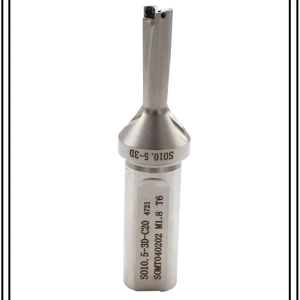 Indexable Insert U Drill 10.5 MM II Weldon Shank II Through Coolant II 10 pcs Carbide Inserts FREE