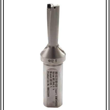Indexable Insert U Drill 12.5 MM II Weldon Shank II Through Coolant II 10 pcs Carbide Inserts FREE
