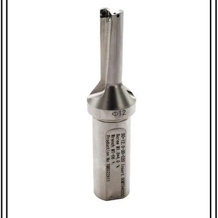 Indexable Insert U Drill 12 MM II Weldon Shank II Through Coolant II 10 pcs Carbide Inserts FREE