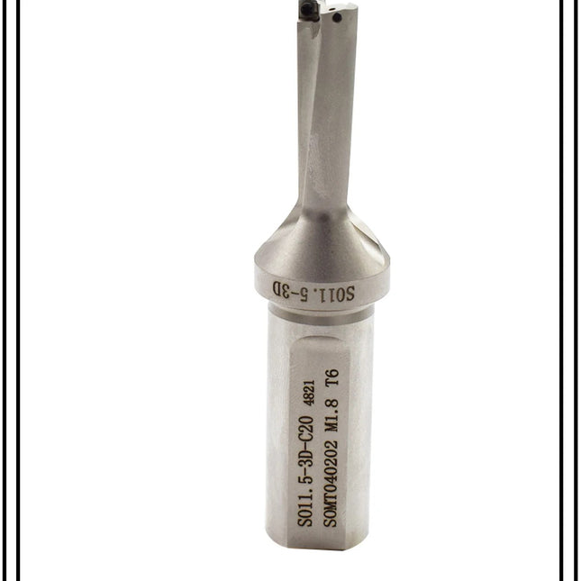 Indexable Insert U Drill 11.5 MM II Weldon Shank II Through Coolant II 10 pcs Carbide Inserts FREE