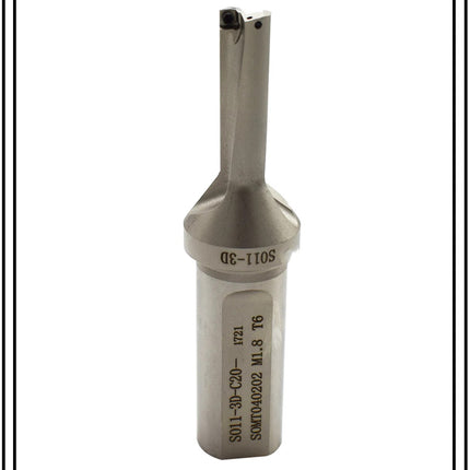 Indexable Insert U Drill 11 MM II Weldon Shank II Through Coolant II 10 pcs Carbide Inserts FREE
