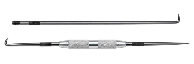 3-Point Scriber with Aluminum Body, Precision Marking Tool for Metal, Wood, Plastic & Machining Applications