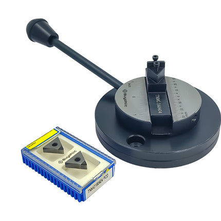 Lathe's Ball Turning Attachment w/ Non Ferrous Carbide Inserts For Mirror Finishing