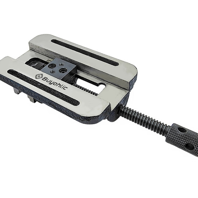 Drill Press Vice Vise- Long Slot| High Accuracy | Hi-Grade Cast Iron Machine Tool