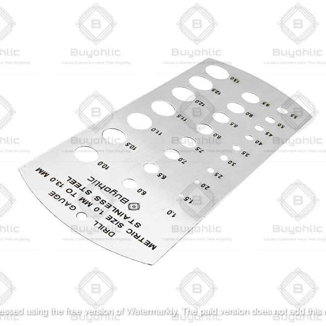 Stainless Steel Drill Gauge