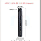 Dia 32 mm~Len 200 mm~32 mm Shank