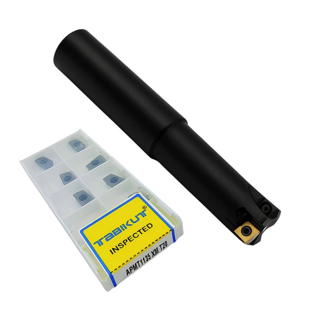 Indexable Insert Endmill 32MM II 4 Pocket II 10 Pcs APMT1135 Carbide Inserts Free