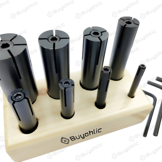 Hand Expanding Arbor Set of 8 Pcs - Size Range 1/4" to 1-1/4" Precision Engineering Machine Tools
