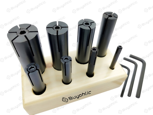 Hand Expanding Arbor Set of 8 Pcs - Size Range 1/4" to 1-1/4" Precision Engineering Machine Tools