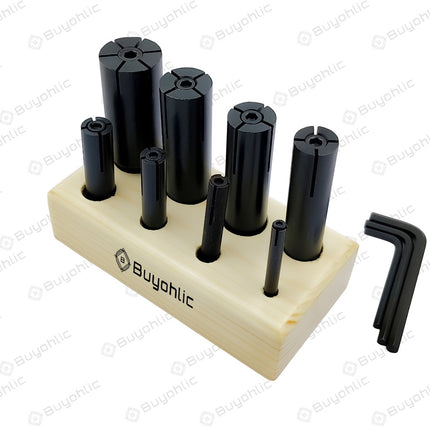 Hand Expanding Arbor Set of 8 Pcs - Size Range 1/4" to 1-1/4" Precision Engineering Machine Tools