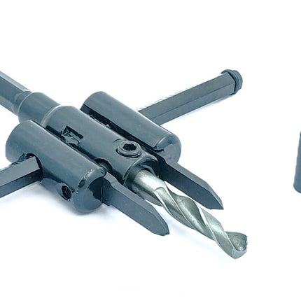 Adjustable Hole Saw Circle Cutter for Wood, 1-3/16" to 12", 1-3/16" to 4-3/4" & 1-3/16" to 7-7/8" Hole Cutter Drill Bit Tool