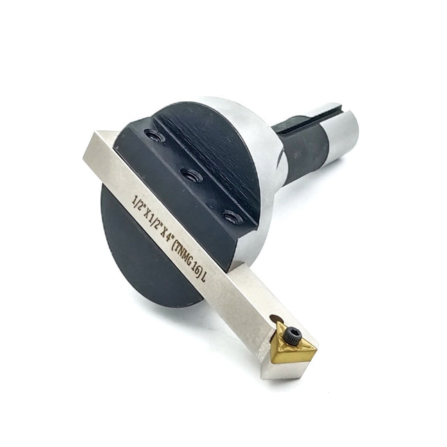 Large Head 2.5" Inch Lathe Milling R8 Shank Fly Cutter with Indexable Flying Tool