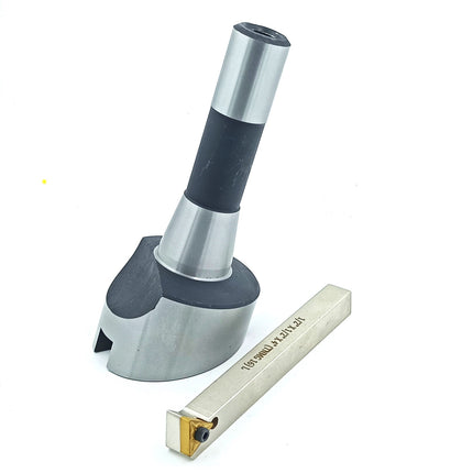Large Head 2.5" Inch Lathe Milling R8 Shank Fly Cutter with Indexable Flying Tool