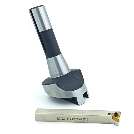 Large Head 2.5" Inch Lathe Milling R8 Shank Fly Cutter with Indexable Flying Tool