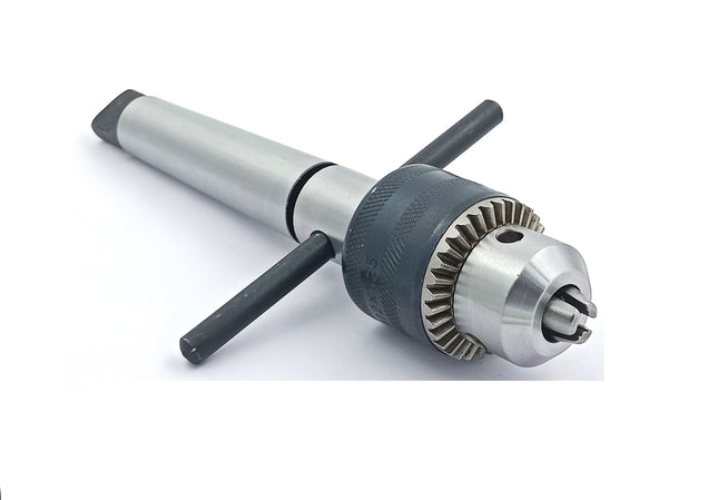 Lathe's Easy Tapping Attachment, Supplied Drill Chuck For Tapping, Reaming, & Drill Operations