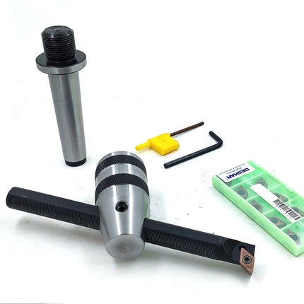 Milling Machine's Fly Cutter cum Boring Tool~40mm Head, 16mm Boring Bar, Replaeable DCMT11T3 Insert, Range 70-260 mm