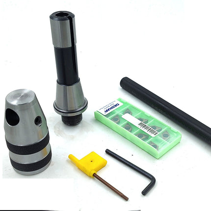 Milling Machine's Fly Cutter cum Boring Tool~40mm Head, 16mm Boring Bar, Replaeable DCMT11T3 Insert, Range 70-260 mm