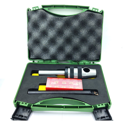 Milling Machine's Fly Cutter cum Boring Tool~40mm Head, 16mm Boring Bar, Replaeable DCMT11T3 Insert, Range 70-260 mm