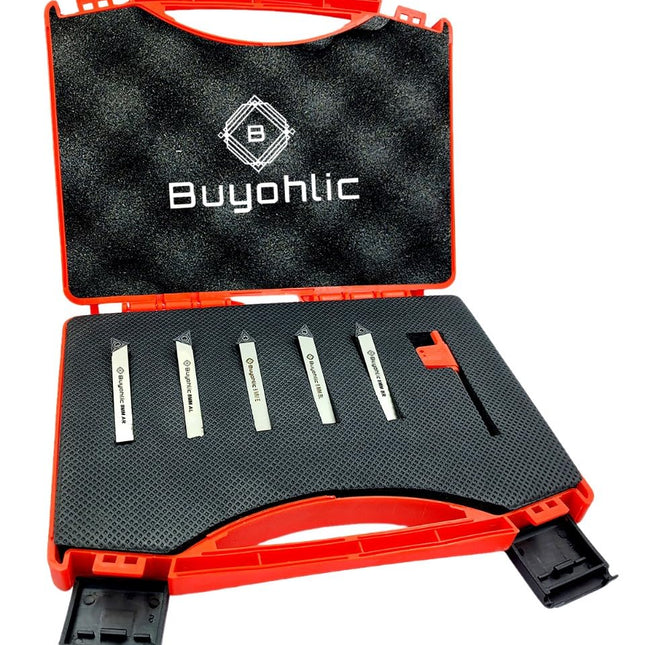 Lathe Chrome Finish Indexable Turning Tool Holder with Carbide Inserts