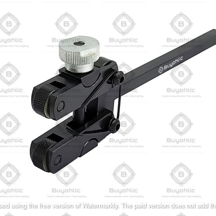 Clamp Type Lathe Knurling Tool, 3/8" Sq x 5-3/4" Long Tail II Capacity 3-25 mm Capacity