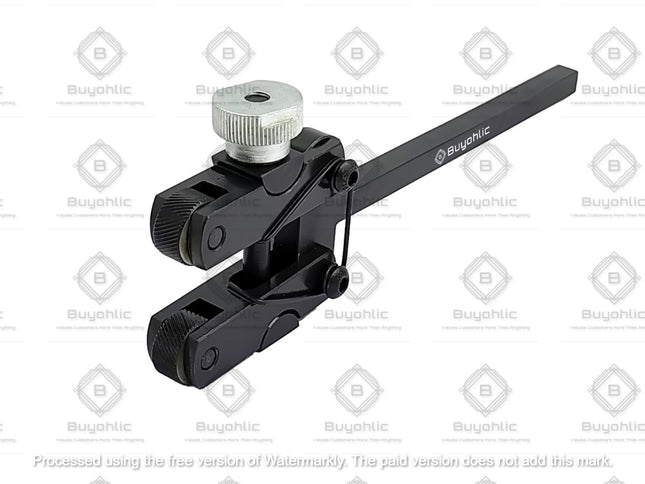 Clamp Type Lathe Knurling Tool, 3/8" Sq x 5-3/4" Long Tail II Capacity 3-25 mm Capacity