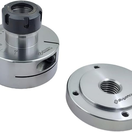 ER32 Eccentric Offset Lathe Chuck, Woodworking & Metalworking Tool~ Adjustable Settings, Turn on Variety of Axis without Removing Work-piece