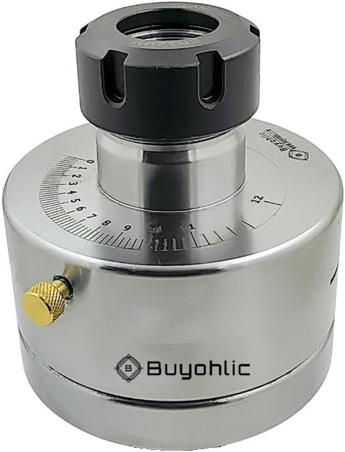 ER32 Eccentric Offset Lathe Chuck, Woodworking & Metalworking Tool~ Adjustable Settings, Turn on Variety of Axis without Removing Work-piece